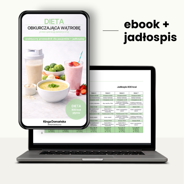Ebook jadłospis dieta obkurczająca wątrobę 800 kcal